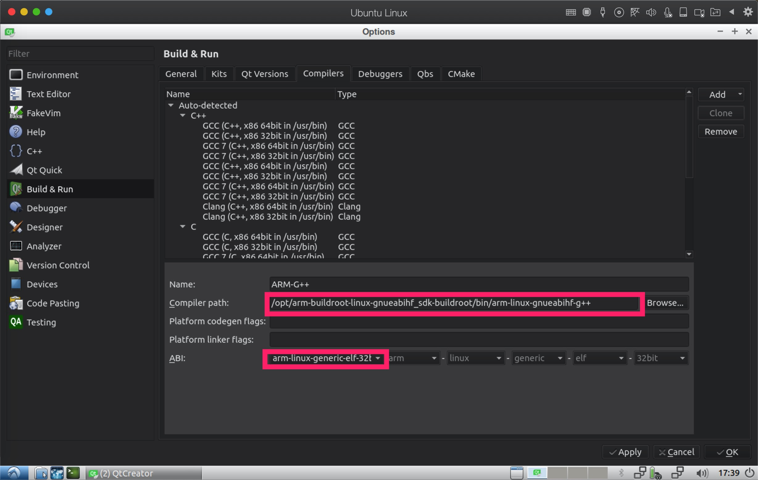 QTCREATOR_GCC