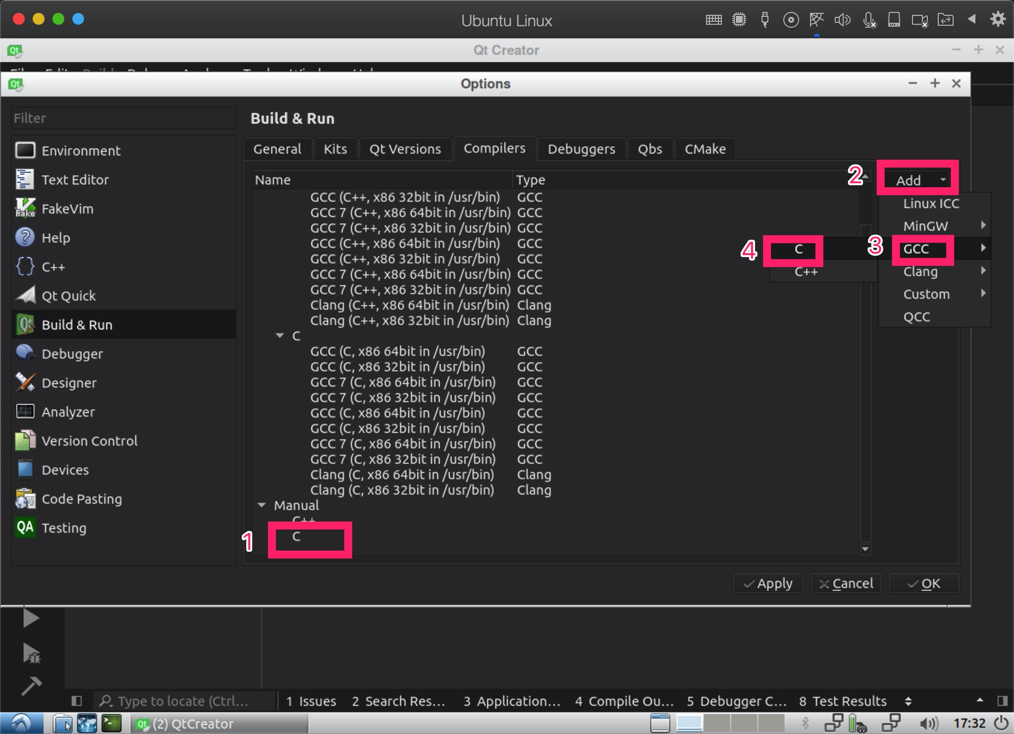 QTCREATOR_GCC