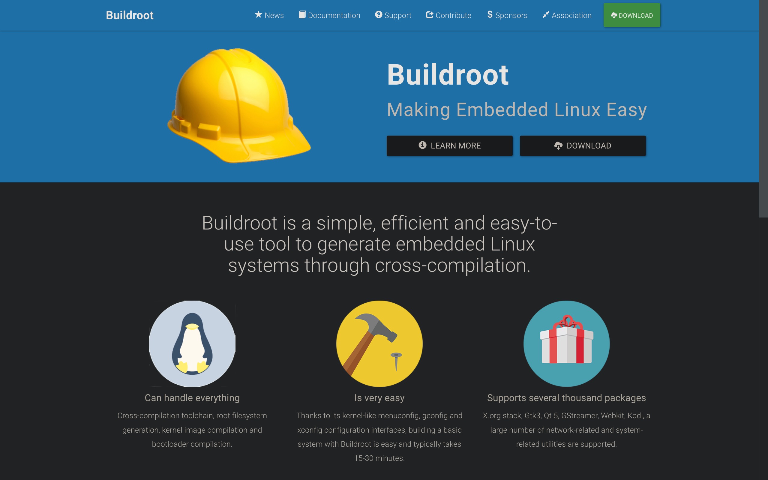 buildroot官网